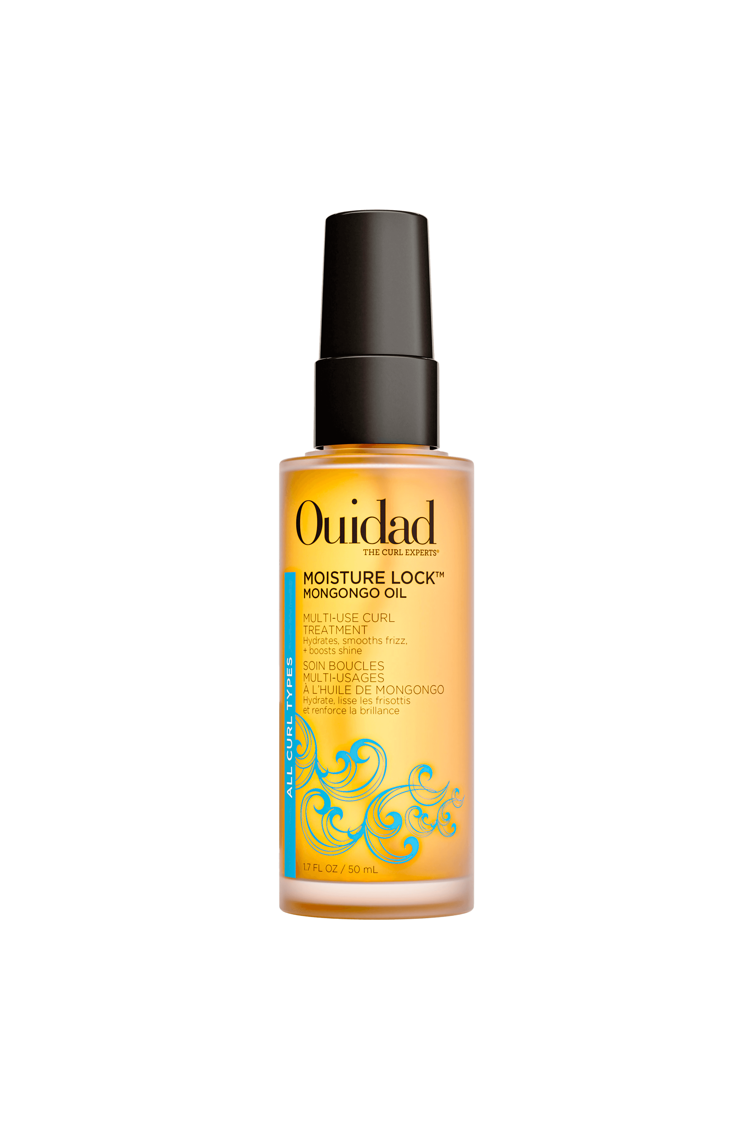 Ouidad Mongongo Oil Locken-Öl – 50 Ml, Schnell Einziehend, Für Glanz & Feuchtigkeit