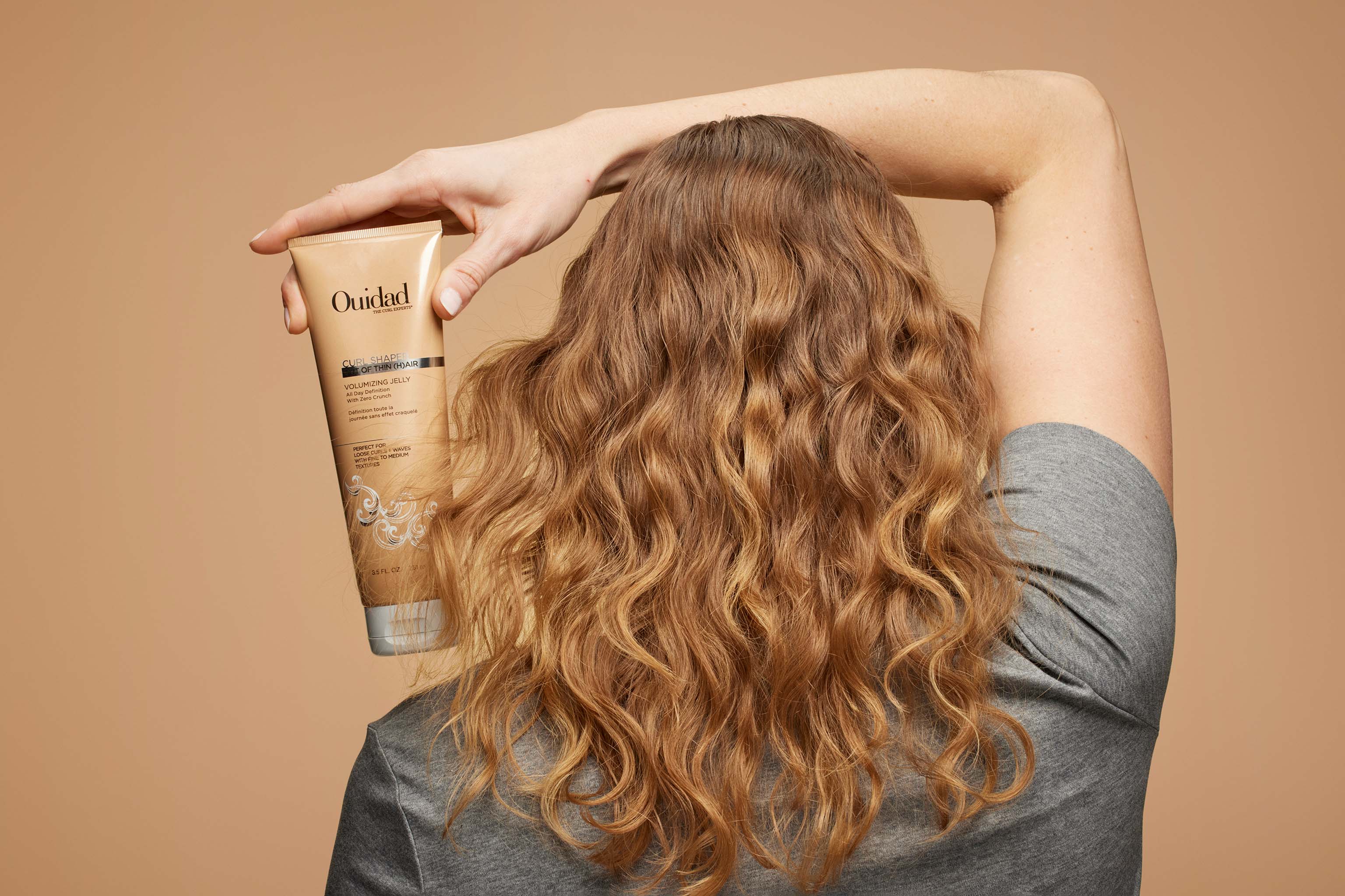 Fine sundown hair hold curl