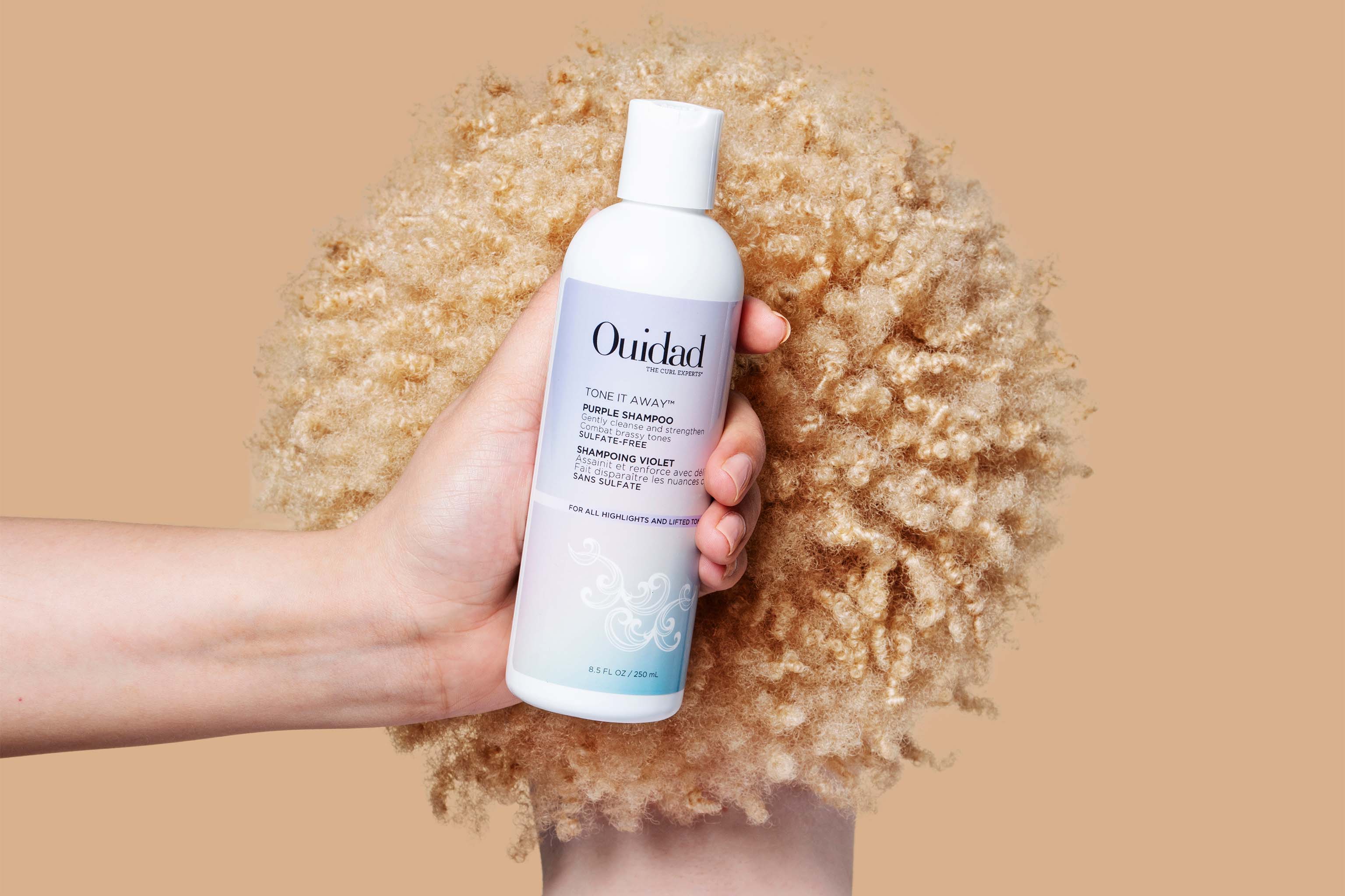 Tone It Away® Purple Shampoo and Coily Hair