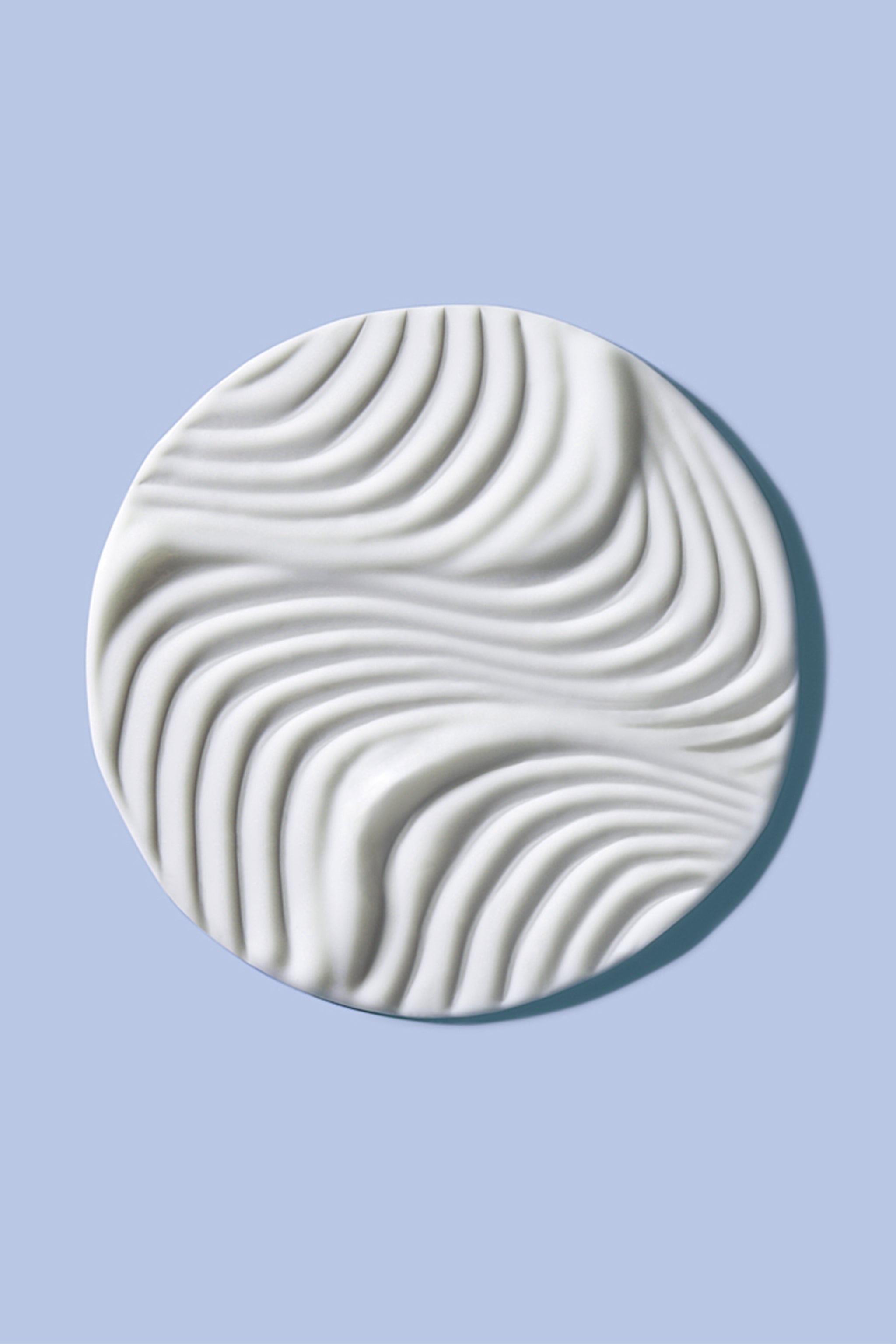 Textured smear of beauty product.